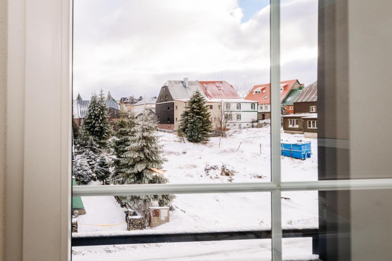 Apartmán Aura VI Boží Dar Exteriér fotografie