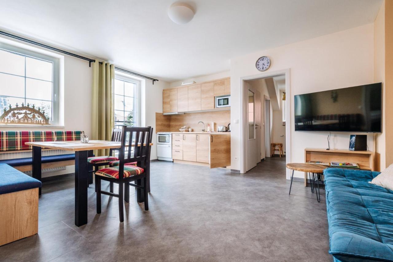 Apartmán Aura VI Boží Dar Exteriér fotografie